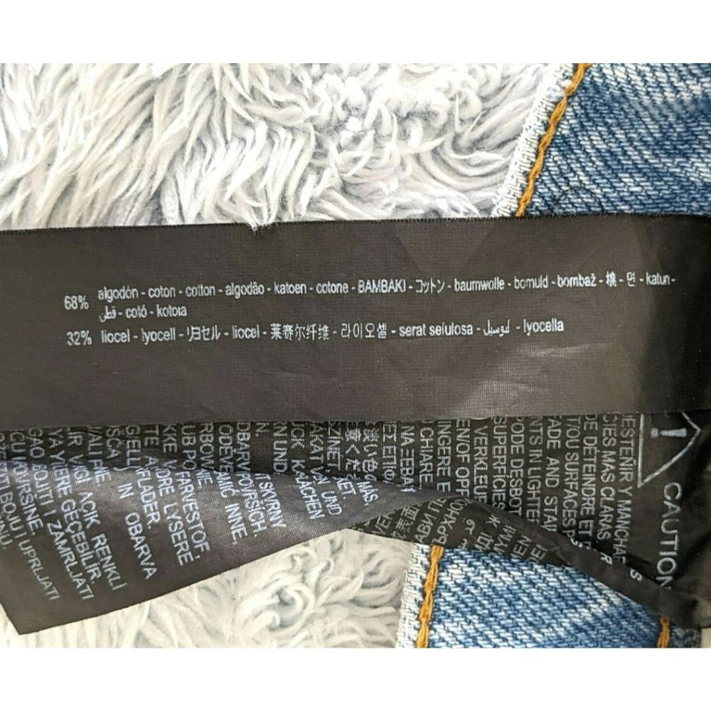 Zara Size US 10 Women The 90's Full Length Jeans in Serenity Blue High Rise NEW - Picture 9 of 12